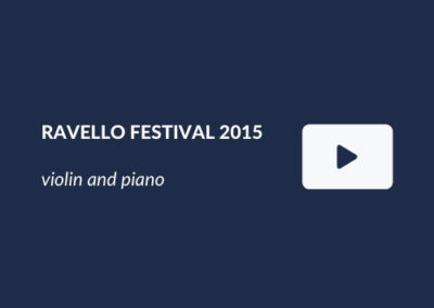 Ravello Festival 2015