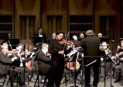 Performing Mendelssohn violin concerto in America