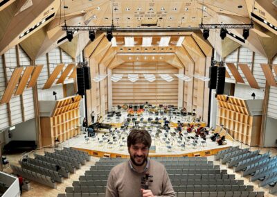 Guest concertmaster with the Tampere Philharmonic Orchestra in Finland